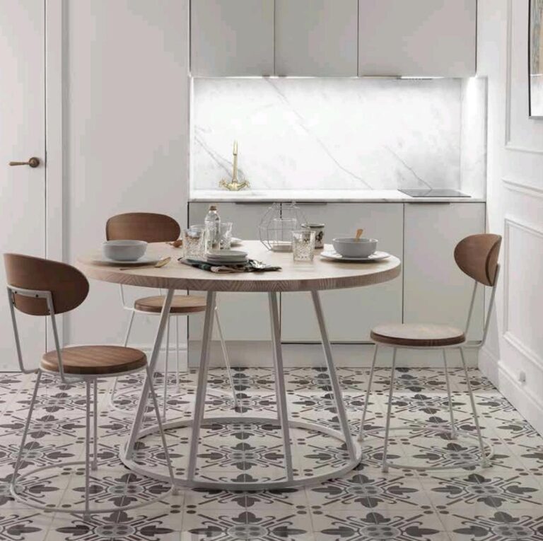 Conjunto mesa madera macisa