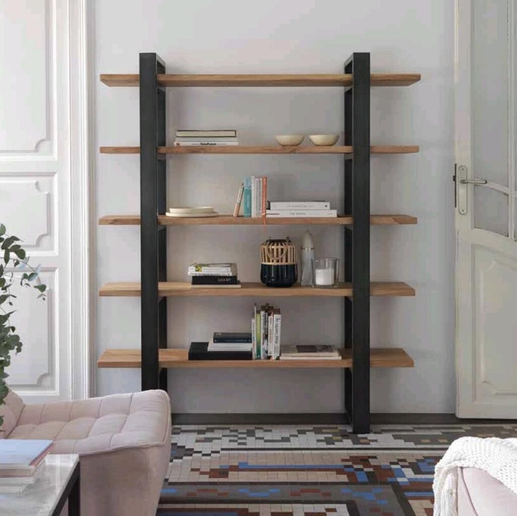 Estanteria de roble
