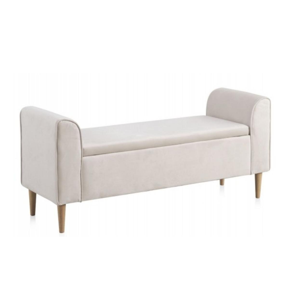 BANQUETA BAÚL TAPIZADA AMBERES - Imagen 2