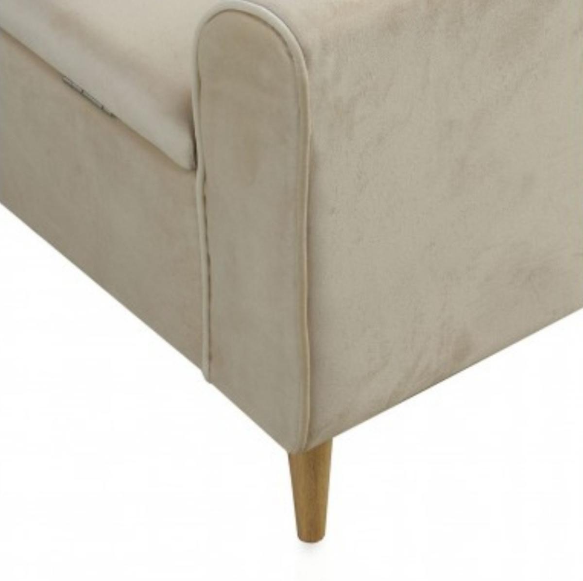 BANQUETA BAÚL TAPIZADA AMBERES - Imagen 3