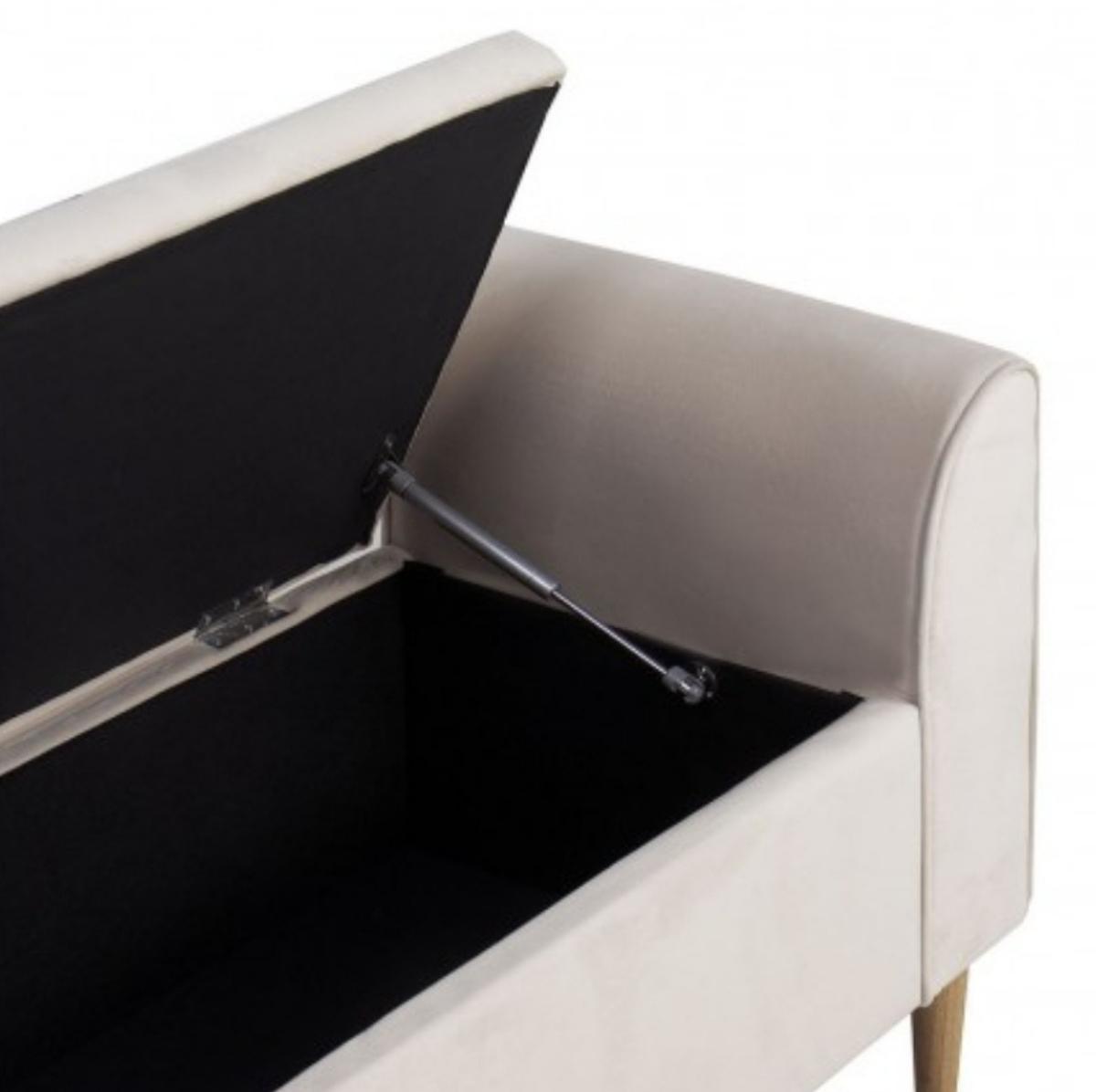 BANQUETA BAÚL TAPIZADA AMBERES - Imagen 4